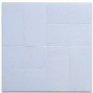 3x6 Thassos White Honed Marble Tile